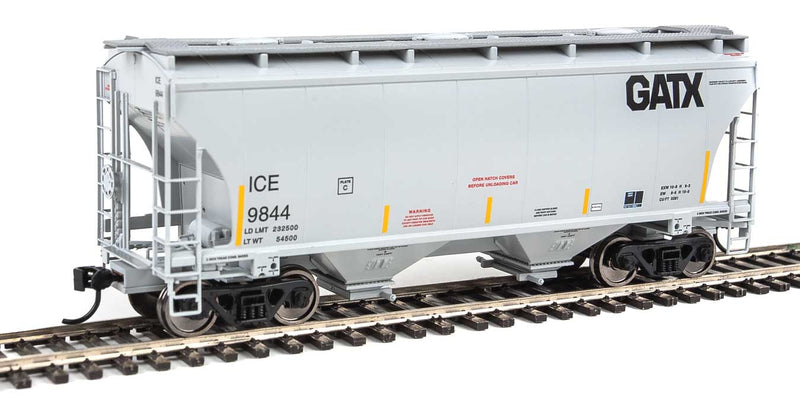39' Trinity 3281 2-Bay Covered Hopper - Ready to Run -- Iowa, Chicago & Eastern w/GATX Logo #9844-1