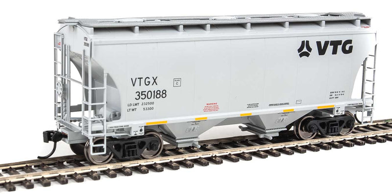 39' Trinity 3281 2-Bay Covered Hopper - Ready to Run -- VTG North America VTGX #350188-1