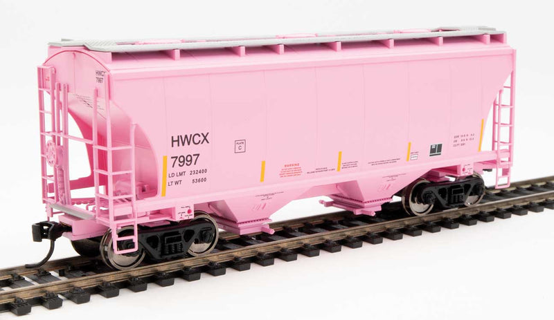39' Trinity 3281 2-Bay Covered Hopper - Ready to Run -- Halliburton HWCX #7997-1