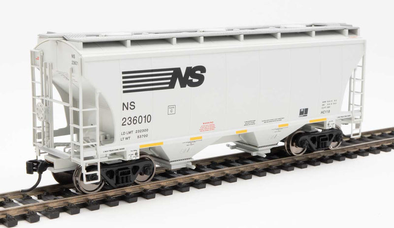 39' Trinity 3281 2-Bay Covered Hopper - Ready to Run -- Norfolk Southern #236010-1