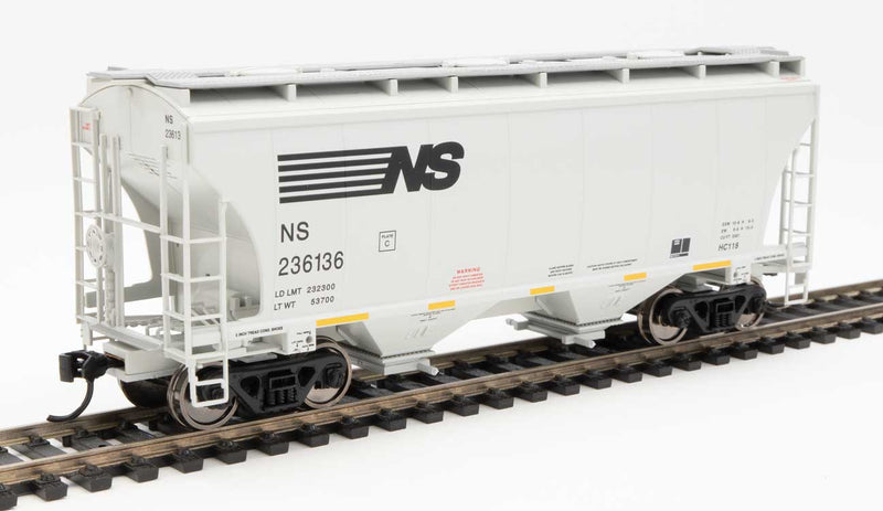 39' Trinity 3281 2-Bay Covered Hopper - Ready to Run -- Norfolk Southern #236136-1