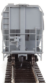60' NSC 5150 3-Bay Covered Hopper - Ready to Run -- Undecorated-3