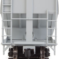 60' NSC 5150 3-Bay Covered Hopper - Ready to Run -- Union Pacific(R) #90687 (gray, black; Shield Logo, "We Will Deliver" Sloga