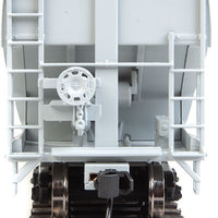 60' NSC 5150 3-Bay Covered Hopper - Ready to Run -- Archer-Daniels-Midland #52317 (gray, black; Blue & White Leaf Logo)