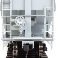 60' NSC 5150 3-Bay Covered Hopper - Ready to Run -- Canadian National #386412 (gray, black; Noodle Logo)