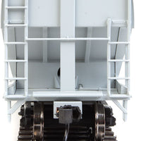 60' NSC 5150 3-Bay Covered Hopper - Ready to Run -- Canadian National #386432 (gray, black; Noodle Logo)