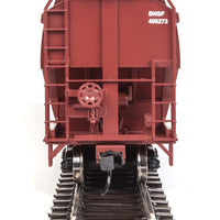 60' NSC 5150 3-Bay Covered Hopper - Ready to Run -- Burlington Northern Santa Fe #495273 (Boxcar Red, white; Wedge Logo)