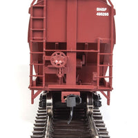 60' NSC 5150 3-Bay Covered Hopper - Ready to Run -- Burlington Northern Santa Fe #495295 (Boxcar Red, white; Wedge Logo)