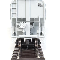 60' NSC 5150 3-Bay Covered Hopper - Ready to Run -- Canadian Pacific SOO #119207 (gray, red, black, Beaver Logo)