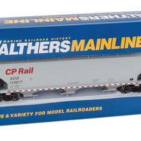 60' NSC 5150 3-Bay Covered Hopper - Ready to Run -- Canadian Pacific #113677 - SOO reporting marks