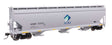 60' NSC 5150 3-Bay Covered Hopper - Ready to Run -- Archer-Daniels-Midland #52235-1