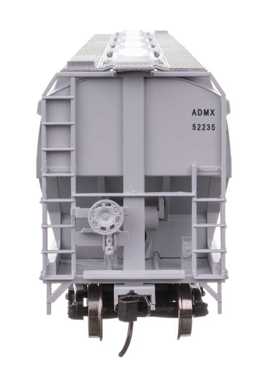 60' NSC 5150 3-Bay Covered Hopper - Ready to Run -- Archer-Daniels-Midland #52235-3