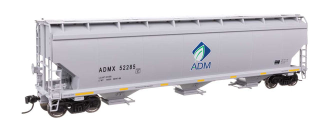 60' NSC 5150 3-Bay Covered Hopper - Ready to Run -- Archer-Daniels-Midland #52285-1