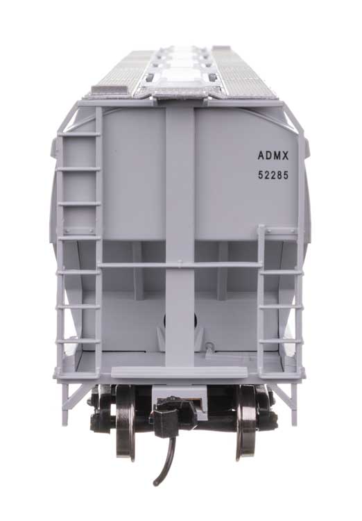 60' NSC 5150 3-Bay Covered Hopper - Ready to Run -- Archer-Daniels-Midland #52285-4