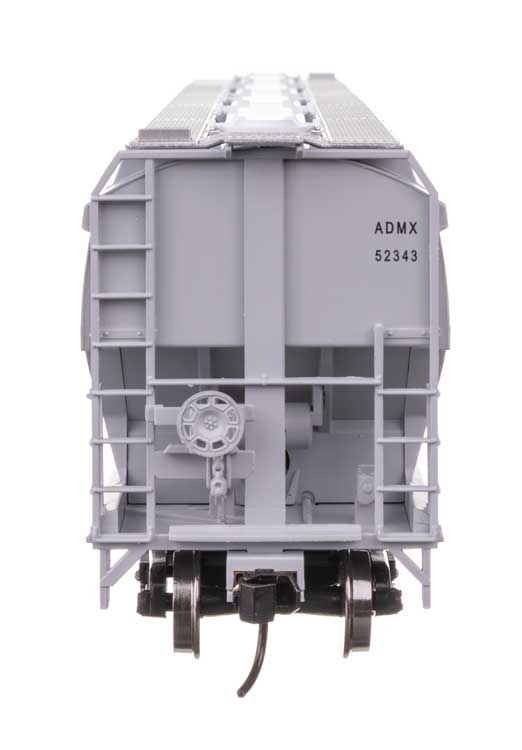 60' NSC 5150 3-Bay Covered Hopper - Ready to Run -- Archer-Daniels-Midland #52343-2