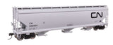 60' NSC 5150 3-Bay Covered Hopper - Ready to Run -- Canadian National #386524-1