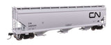 60' NSC 5150 3-Bay Covered Hopper - Ready to Run -- Canadian National #386524-2