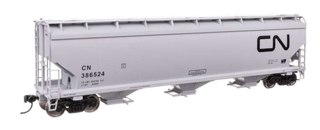 60' NSC 5150 3-Bay Covered Hopper - Ready to Run -- Canadian National #386524-2