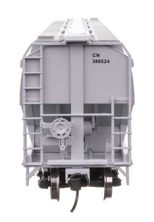 60' NSC 5150 3-Bay Covered Hopper - Ready to Run -- Canadian National #386524-3