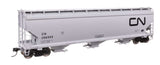 60' NSC 5150 3-Bay Covered Hopper - Ready to Run -- Canadian National #386555-2