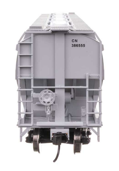 60' NSC 5150 3-Bay Covered Hopper - Ready to Run -- Canadian National #386555-3