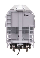 60' NSC 5150 3-Bay Covered Hopper - Ready to Run -- Canadian National #386555-4