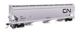 60' NSC 5150 3-Bay Covered Hopper - Ready to Run -- Canadian National #386573-1
