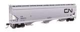 60' NSC 5150 3-Bay Covered Hopper - Ready to Run -- Canadian National #386573-2