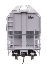 60' NSC 5150 3-Bay Covered Hopper - Ready to Run -- Canadian National #386573-4
