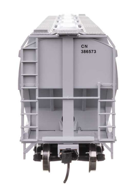 60' NSC 5150 3-Bay Covered Hopper - Ready to Run -- Canadian National #386573-4