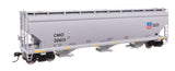 60' NSC 5150 3-Bay Covered Hopper - Ready to Run -- Union Pacific(R) #20615-1
