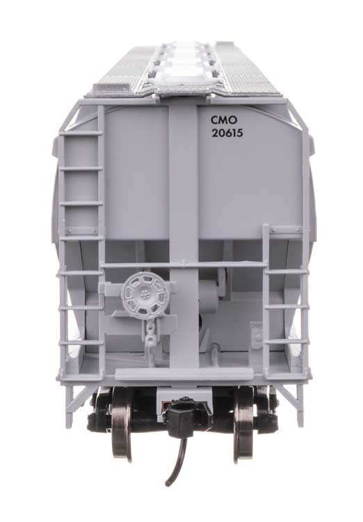 60' NSC 5150 3-Bay Covered Hopper - Ready to Run -- Union Pacific(R) #20615-3