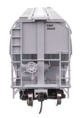 60' NSC 5150 3-Bay Covered Hopper - Ready to Run -- Union Pacific(R) #20643-3