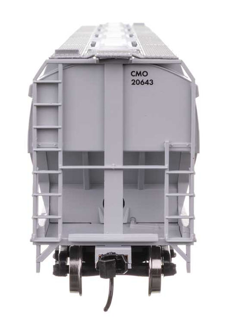 60' NSC 5150 3-Bay Covered Hopper - Ready to Run -- Union Pacific(R) #20643-4