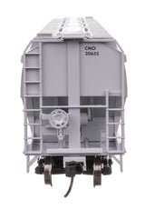 60' NSC 5150 3-Bay Covered Hopper - Ready to Run -- Union Pacific(R) #20655-3