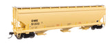 60' NSC 5150 3-Bay Covered Hopper - Ready to Run -- Dakota, Minnesota & Eastern  #51302-1