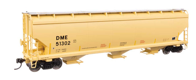 60' NSC 5150 3-Bay Covered Hopper - Ready to Run -- Dakota, Minnesota & Eastern  #51302-1