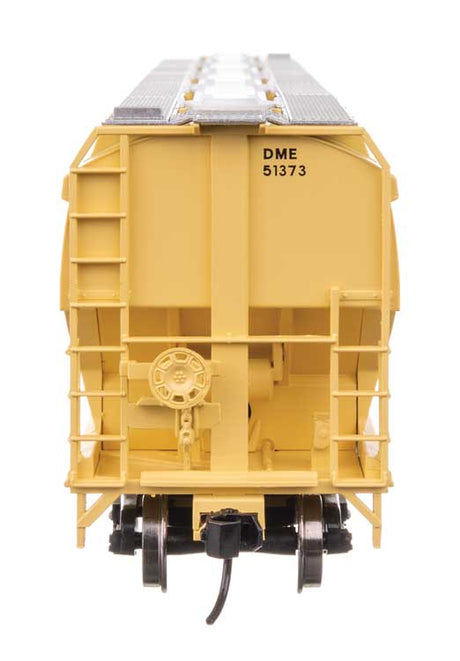 60' NSC 5150 3-Bay Covered Hopper - Ready to Run -- Dakota, Minnesota & Eastern  #51373-3