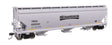 60' NSC 5150 3-Bay Covered Hopper - Ready to Run -- Richardson TRGX #855060-1