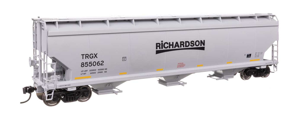 60' NSC 5150 3-Bay Covered Hopper - Ready to Run -- Richardson TRGX #855062-1