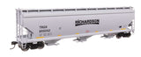 60' NSC 5150 3-Bay Covered Hopper - Ready to Run -- Richardson TRGX #855062-2
