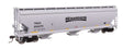 60' NSC 5150 3-Bay Covered Hopper - Ready to Run -- Richardson TRGX #855070-1