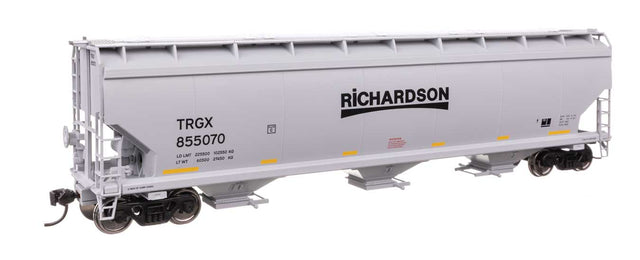 60' NSC 5150 3-Bay Covered Hopper - Ready to Run -- Richardson TRGX #855070-1