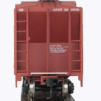 37' 2980 Cubic-Foot 2-Bay Covered Hopper - Ready to Run -- Atchison, Topeka & Santa Fe #350019