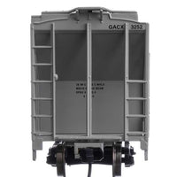 37' 2980 Cubic-Foot 2-Bay Covered Hopper - Ready to Run -- GATX Corporation GACX #3252