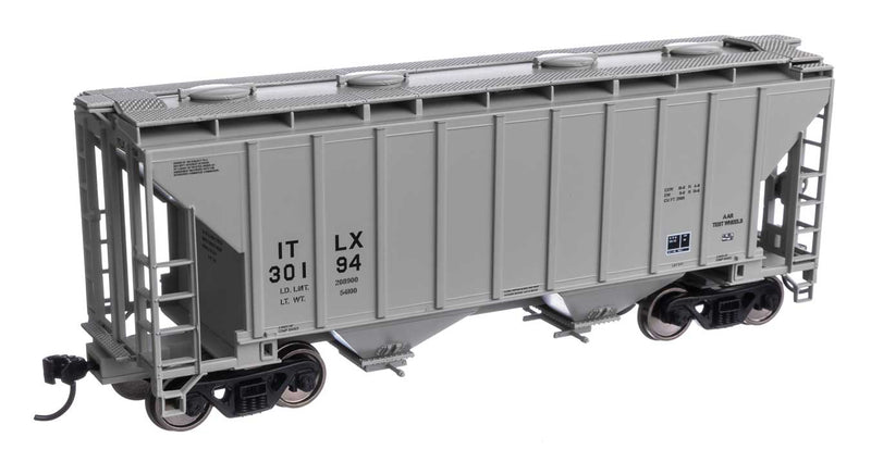 37' 2980 Cubic-Foot 2-Bay Covered Hopper - Ready to Run -- GE Rail Services Corporation ITLX #30194-1