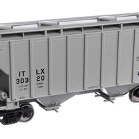 37' 2980 Cubic-Foot 2-Bay Covered Hopper - Ready to Run -- GE Rail Services Corporation ITLX #30320