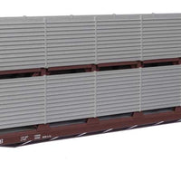89' Flatcar w/Bi-Level Shielded Auto Rack - Ready to Run -- Southern Pacific(TM) Rack / Flatcar #515436