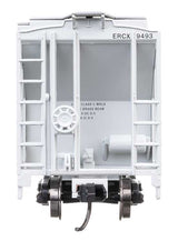 37' 2980 Cubic-Foot 2-Bay Covered Hopper - Ready to Run -- ERCX #9493-3