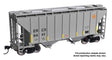 37' 2980 Cubic-Foot 2-Bay Covered Hopper - Ready to Run -- ERCX #9521-1